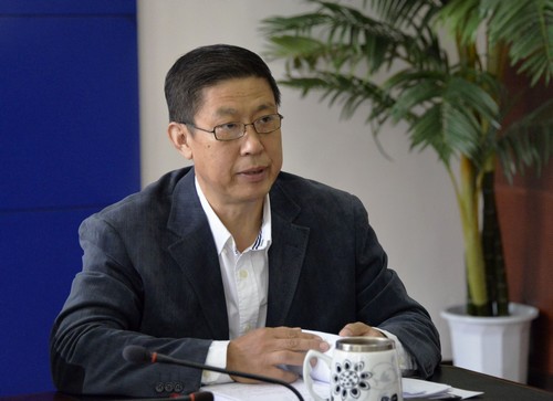 校长匡海学提出工作要求