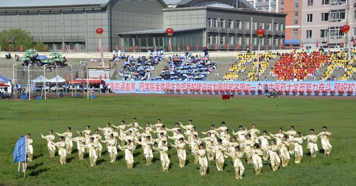 学生二十四式太极拳比赛