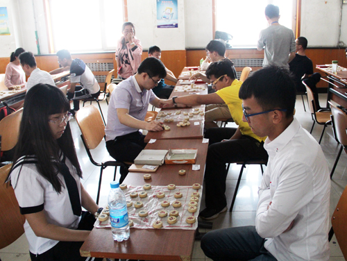 棋牌类比赛现场
