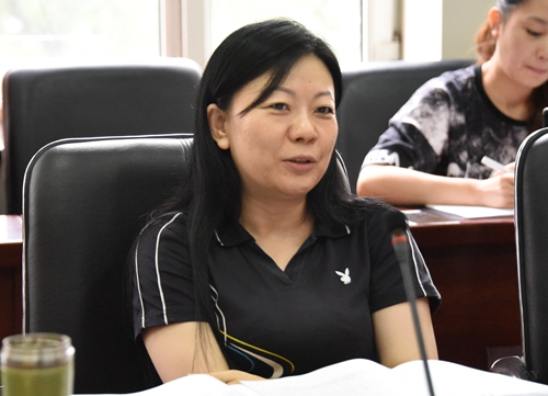教育部高等学校临床医学类教学指导委员会秘书长、首都医科大学教务长付丽教授发言