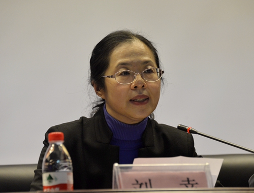 省社科联副主席刘幸致辞