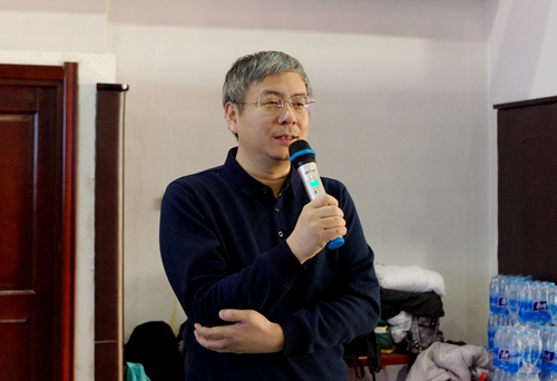 黑龙江省博士后管理办公室主任刘磊在开幕式上致辞