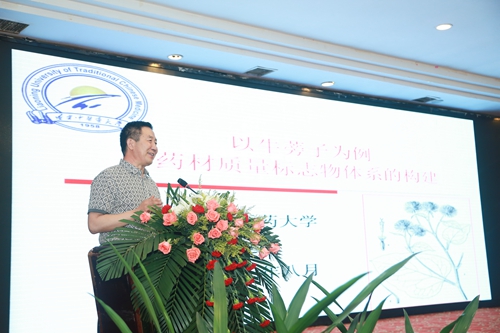 辽宁中医药大学康廷国教授作大会报告